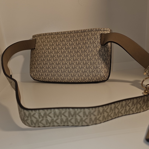 Michael Kors Monogramed Belt Bag L/XL